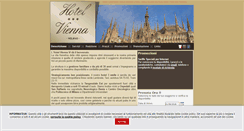 Desktop Screenshot of hotelviennamilano.com